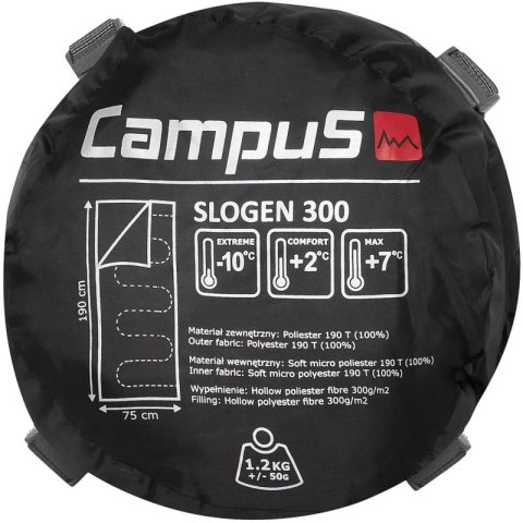 Śpiwór Campus Slogen 300 Right Sleeping Bag CUP701123404 Campus