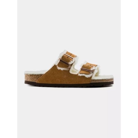 Klapki Birkenstock Arizona Shearling Mink W 1001135 Birkenstock