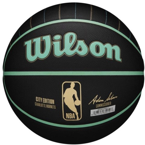 Piłka do koszykówki Wilson NBA Team City Collector Charlotte Hornets Ball WZ4016404ID Wilson