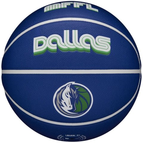 Piłka do koszykówki Wilson NBA Team City Collector Dallas Mavericks Ball WZ4016407ID Wilson