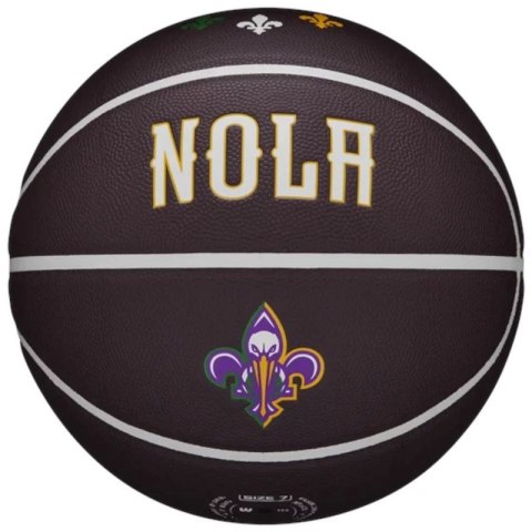 Piłka do koszykówki Wilson NBA Team City Collector New Orleans Pelicans Ball WZ4016419ID Wilson