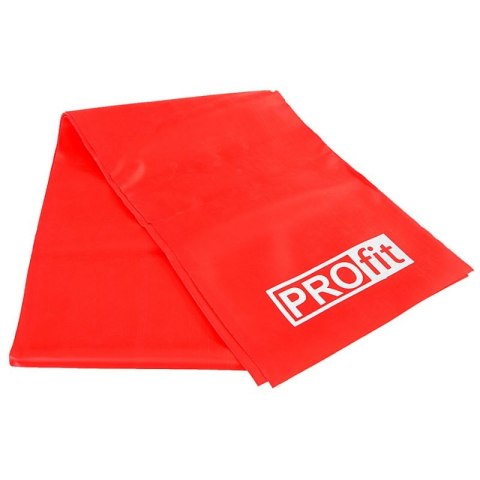 Guma Fitness Profit 120*15*0,55 cm czerwona DK 2227 PROfit