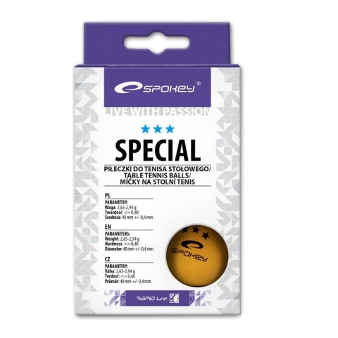 Piłeczki do ping ponga Spokey Special 6szt 81877 Spokey