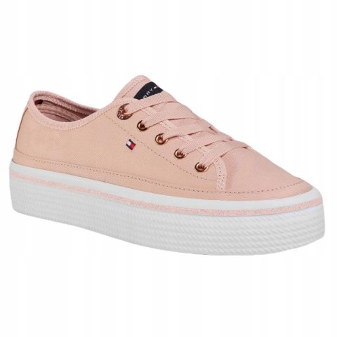 Buty Tommy Hilfiger Glitter Detail Flatform Sneaker W FW0FW05013 Tommy Hilfiger