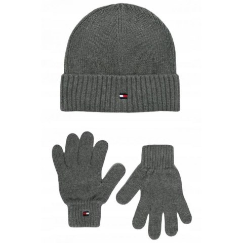 Czapka i rękawiczki Tommy Hilfiger Jr AU0AU01087 Tommy Hilfiger