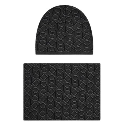 Czapka + szalik Calvin Klein Shadow Monogram M K50K507498 Calvin Klein