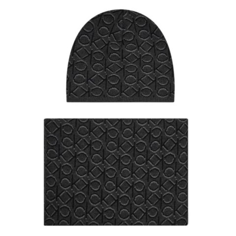 Czapka + szalik Calvin Klein Shadow Monogram M K50K507498 Calvin Klein