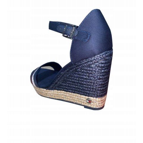 Sandały Tommy Hilfiger Grosgrain High Wedge Sandal W FW0FW05254 Calvin Klein
