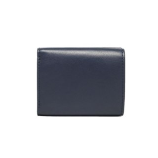 Portfel Tommy Hilfiger Push Lock Leather Wallet AW0AW14344 Tommy Hilfiger