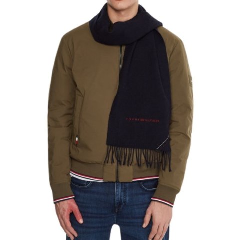 Szalik Tommy Hilfiger 1985 Scarf Woven AM0AM10373 Tommy Hilfiger
