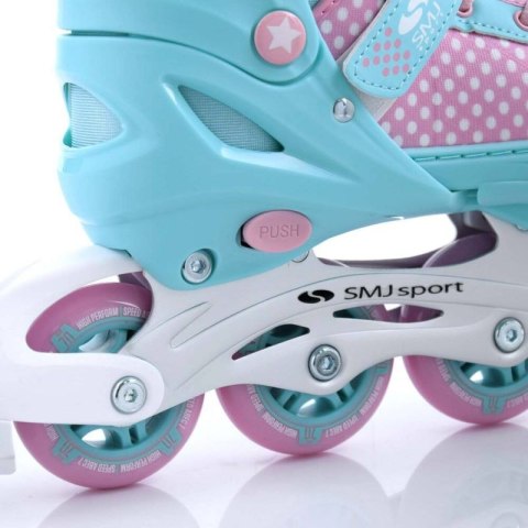 Rolki regulowane SMJ sport 2w1 Jr Lili SMJ