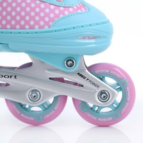 Rolki regulowane SMJ sport 2w1 Jr Lili SMJ
