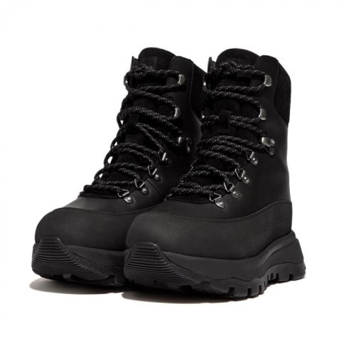 Buty FitFlop Neo-D-Hyker Waterproof Fabric/Suede Walking Boots W GP3-090 FitFlop