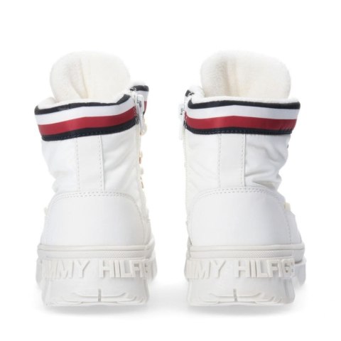 Buty Tommy Hilfiger Lace-Up Bootie Ivory W T3A5-33062-1047101-101 Tommy Hilfiger