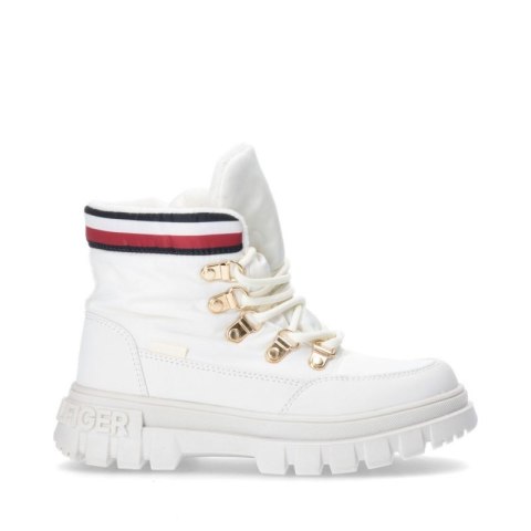 Buty Tommy Hilfiger Lace-Up Bootie Ivory W T3A5-33062-1047101-101 Tommy Hilfiger