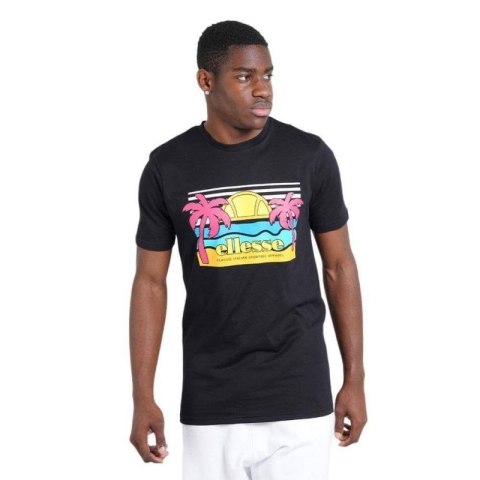 Ellesse t-shirt męski czarny Sechsaro Tee SHM13825011