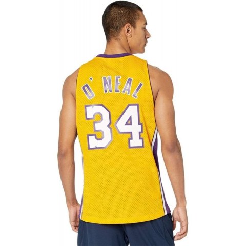 Koszulka Mitchell & Ness Los Angeles Lakers NBA Swingman Home Jersey Lakers 99 Shaquille O`Neal SMJYGS18179-LALLTGD99SON Mitchell & Ness
