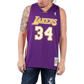 Koszulka Mitchell & Ness Los Angeles Lakers NBA Swingman Jersey Lakers 99-00 Shaquille O`Neal SMJYGS18447-LALPURP99SON Mitchell & Ness