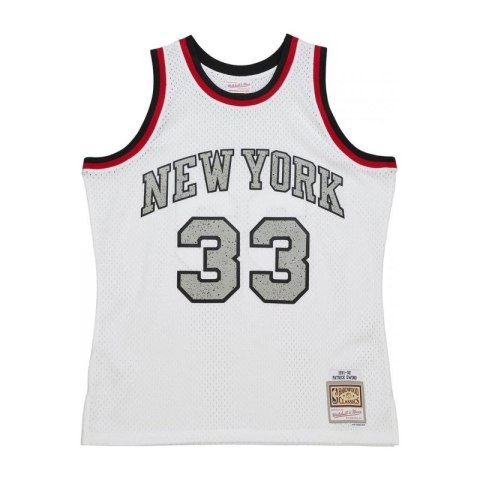 Koszulka Mitchell & Ness NBA Cracked Cement Swingman Jersey Knicks 1991 Patrick Ewing M TFSM5934-NYK91PEWWHIT Mitchell & Ness
