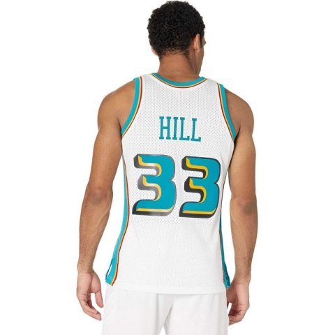 Mitchell & Ness koszulka męska Detroit Pistons NBA Swingman Road Jersey Pistons 98 Grant Hill SMJYCP19211-DPIWHIT98GHI