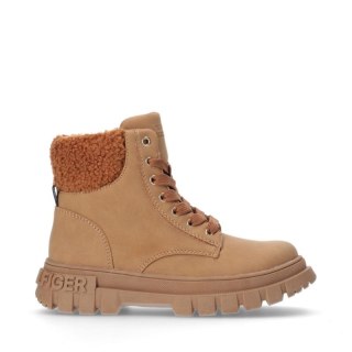 Buty Tommy Hilfiger Lace-Up Bootie Cognac W T3A5-33053-1628582-582 Tommy Hilfiger