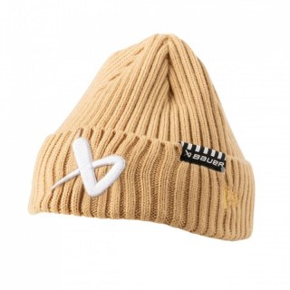 Czapka zimowa Bauer NE Fisherman Beanie 1062308 Buff