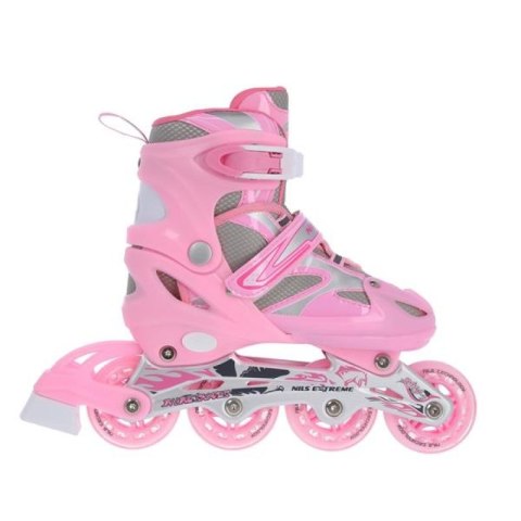 Łyżworolki Nils Extreme 2w1 Pink r.39-42 NH18366 A Nils Extreme
