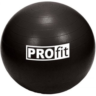 Piłka gimnastyczna PROfit 85cm czarna z pompką DK2102 Inny