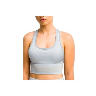 Biustonosz GymHero Stripes Bra W BRA-GRAPHITE GymHero