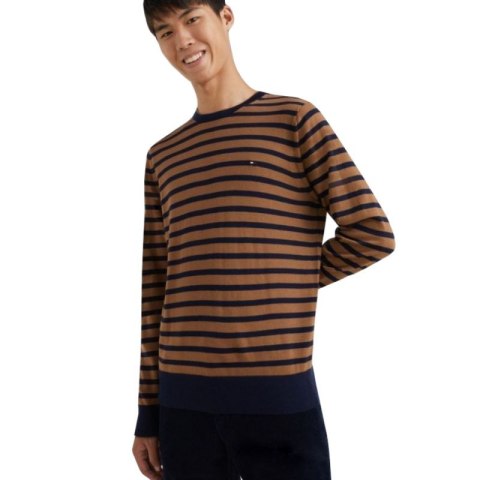Sweter Tommy Hilfiger Fine Gauge Merino Tipped C Neck M MW0MW25410 Tommy Hilfiger
