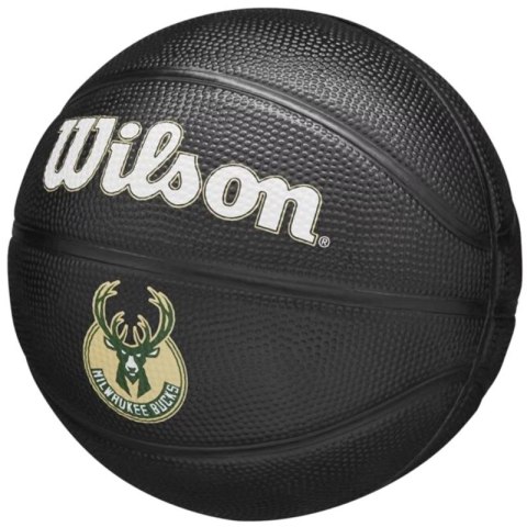 Piłka do koszykówki Wilson Team Tribute Milwaukee Bucks Mini Ball WZ4017606XB Wilson