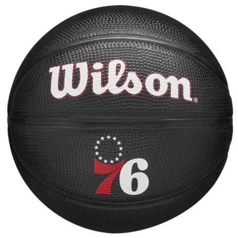 Piłka do koszykówki Wilson Team Tribute Philadelphia 76ers Mini Ball WZ4017611XB Wilson