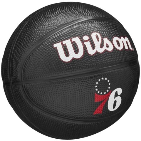 Piłka do koszykówki Wilson Team Tribute Philadelphia 76ers Mini Ball WZ4017611XB Wilson