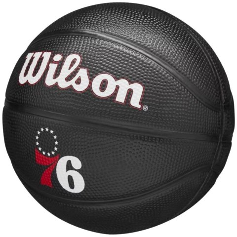 Piłka do koszykówki Wilson Team Tribute Philadelphia 76ers Mini Ball WZ4017611XB Wilson