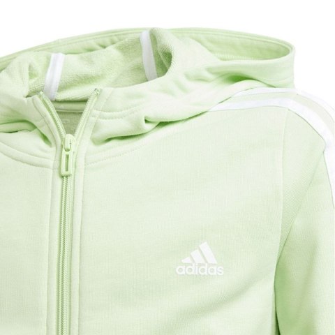 Bluza adidas 3 Stripes Full-Zip Hoodie Jr IS2632 Adidas