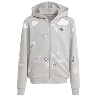 Bluza adidas Biuv Zip Hoodie Jr IS3755 Adidas