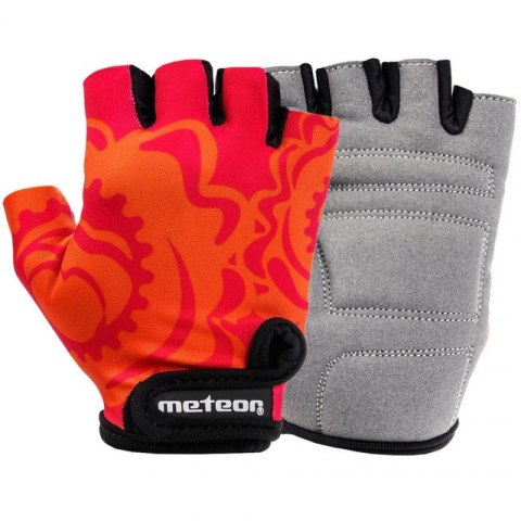 Rękawiczki rowerowe Meteor Big Flower JR 24181-24183 Meteor