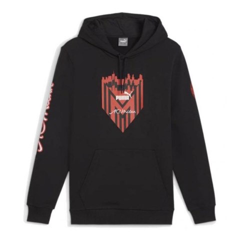 Bluza z kapturem Puma AC Milan Football Icons 774030-09 Puma