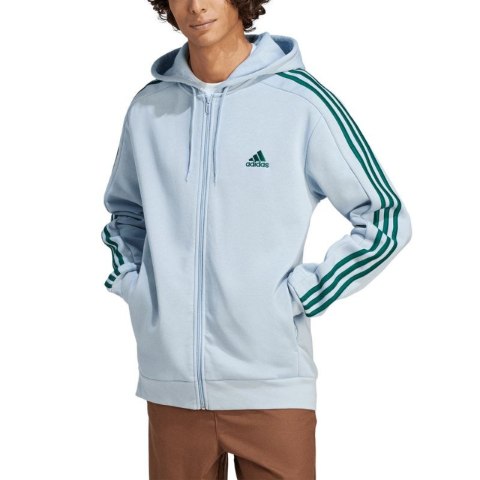 Bluza adidas Essentials Fleece 3-Stripes Full-Zip M IJ8932 Adidas