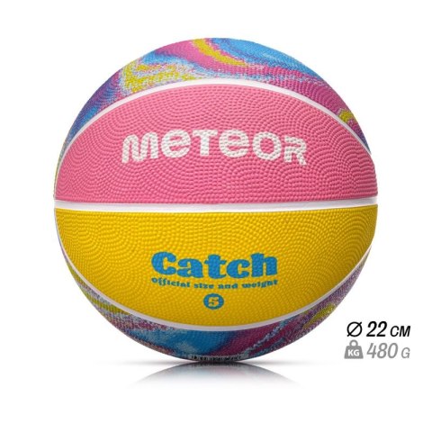 Piłka do koszykówki Meteor Catch 5 16810 roz.5 Meteor