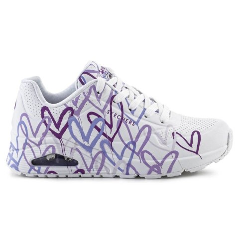Buty Skechers JGoldcrown Uno Lite - Spread the Love W 155507-WLPR Skechers