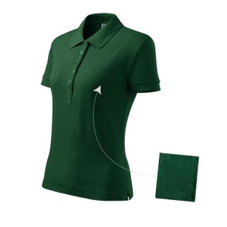 Koszulka polo damska Cotton (dark green) Malfini
