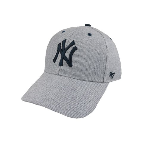 47 Brand MLB New York Yankees Storm Cloud Cap B-STMCD17WHV-CC szare One size 47 Brand
