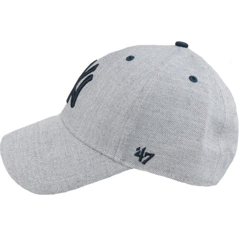 47 Brand MLB New York Yankees Storm Cloud Cap B-STMCD17WHV-CC szare One size 47 Brand