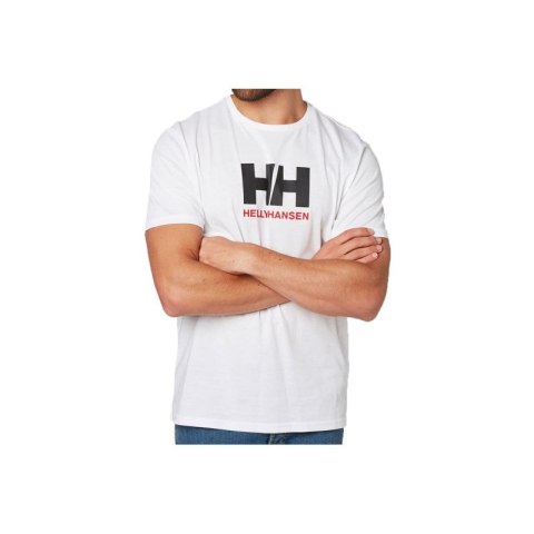 Helly Hansen Logo T-shirt 33979-001 białe M
