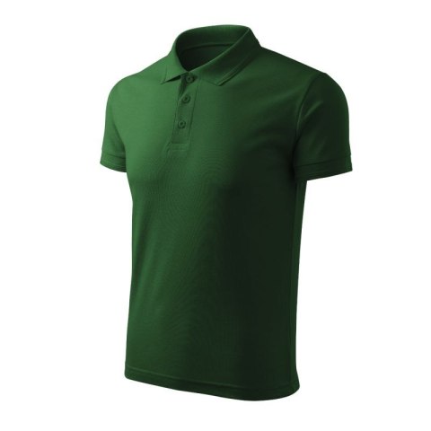 Koszulka polo Malfini Pique Polo Free M MLI-F0306 zieleń butelkowa Malfini