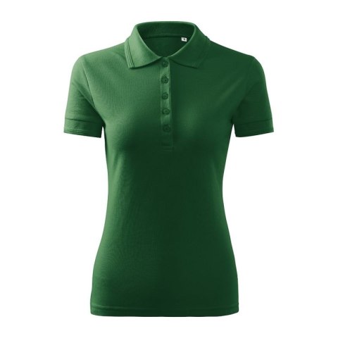 Koszulka polo Malfini Pique Polo Free W MLI-F1006 zieleń butelkowa Malfini