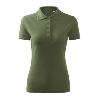 Koszulka polo damska Pique Polo Free (khaki) Malfini