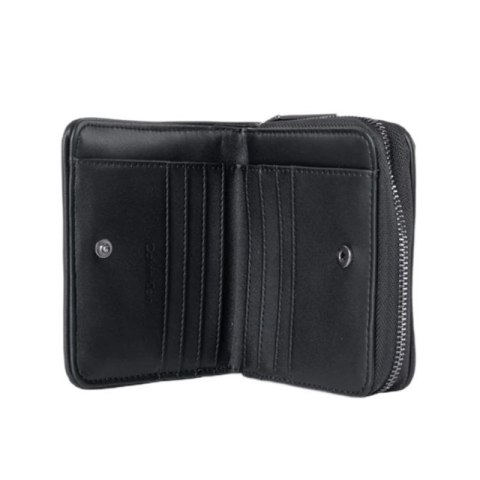 Portfel Calvin Klein Re-Lock Quilt Z/A Wallet W/F Md K60K610003 Calvin Klein