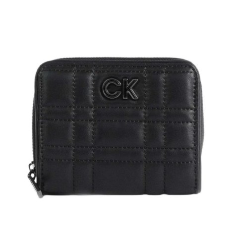 Portfel Calvin Klein Re-Lock Quilt Z/A Wallet W/F Md K60K610003 Calvin Klein